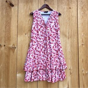 Carine Sleeveless Tiered Dress Sz XL